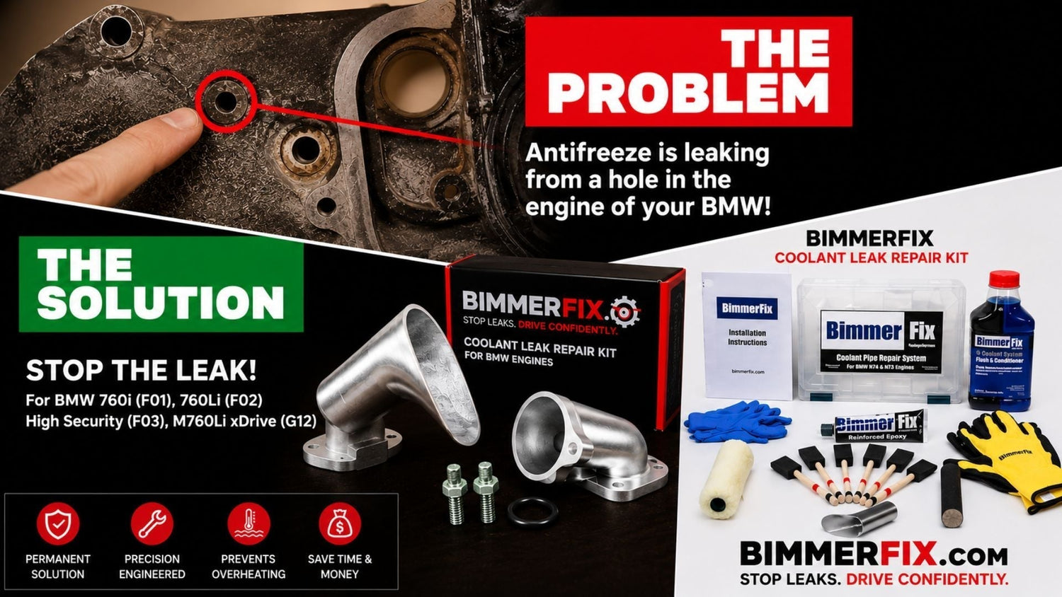 BMW Coolant Leak