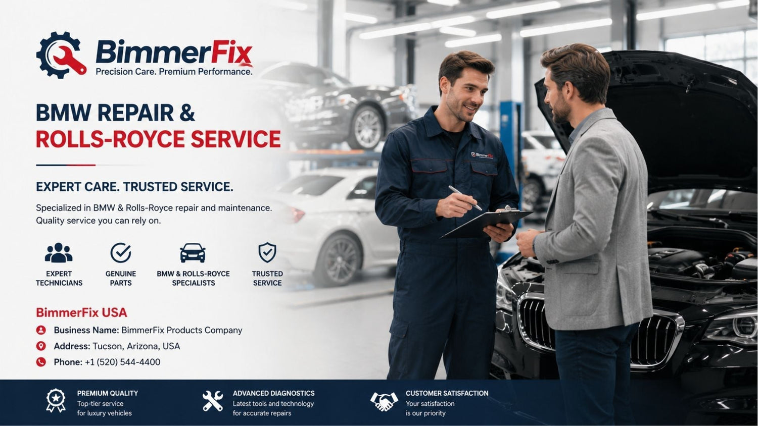 BMW Coolant Pipe Repair & Rolls-Royce Cooling Service
