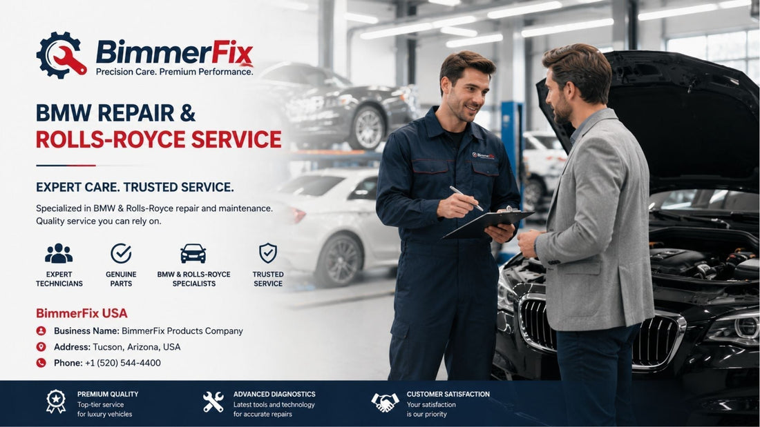 BMW Coolant Pipe Repair & Rolls-Royce Cooling Service