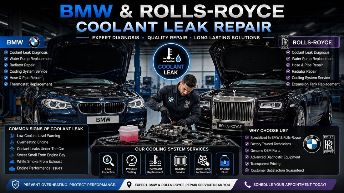 BMW & Rolls-Royce Coolant Leak Guide