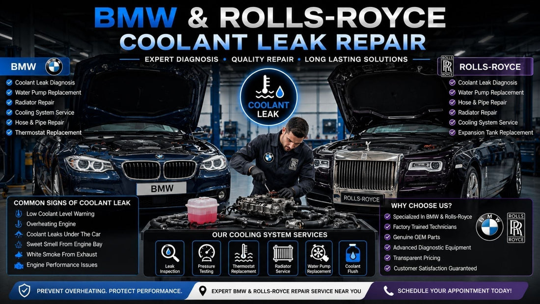 BMW & Rolls-Royce Coolant Leak Guide