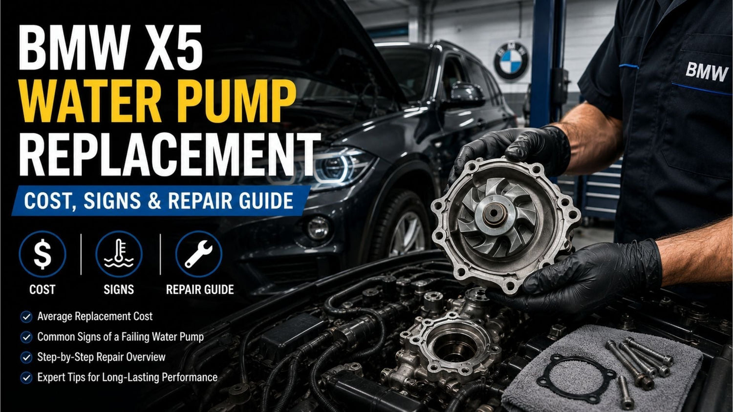 BMW X5 Water Pump Replacement Cost