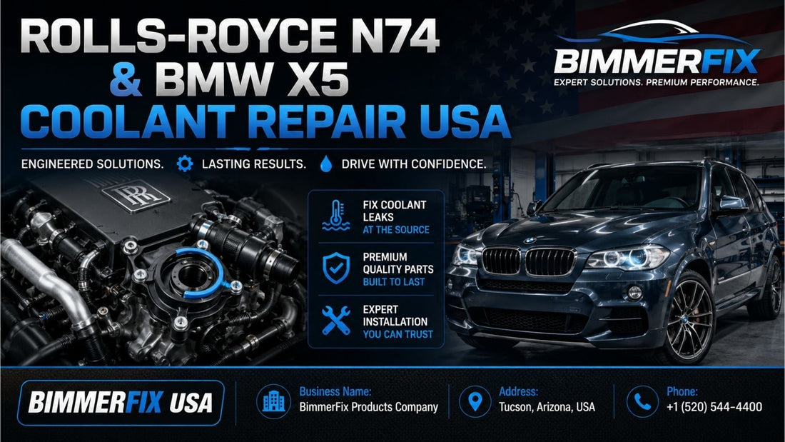 Rolls-Royce Ghost N74 & BMW X5 Coolant Leak