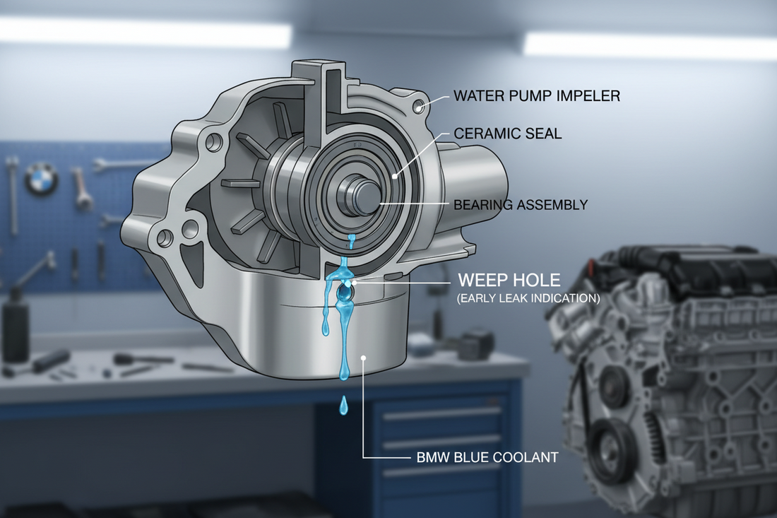 BMW-Wter-Pump-Weep-Hole